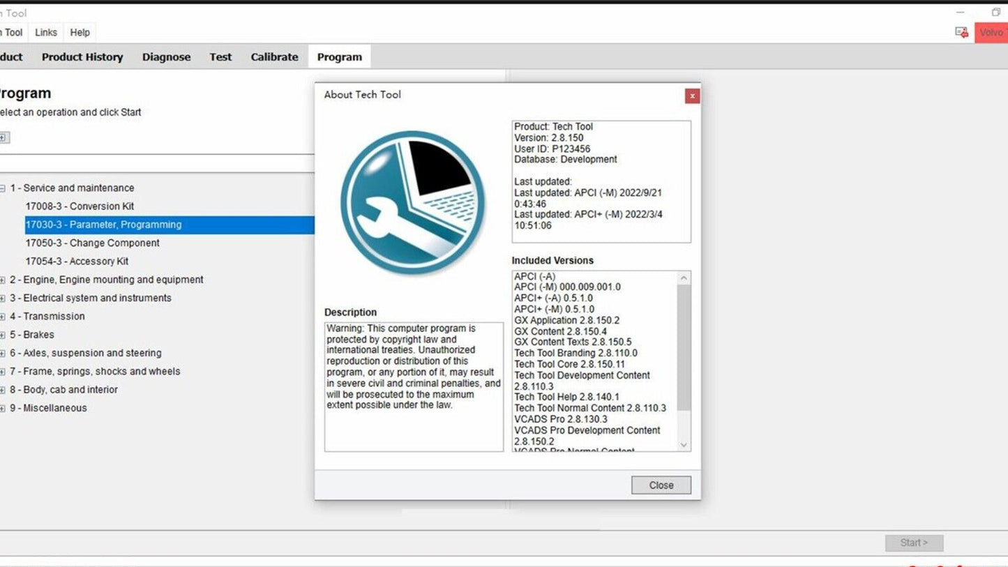 Volvo Premium Tech Tool 2.8.150 - Professional Remote Installation Service